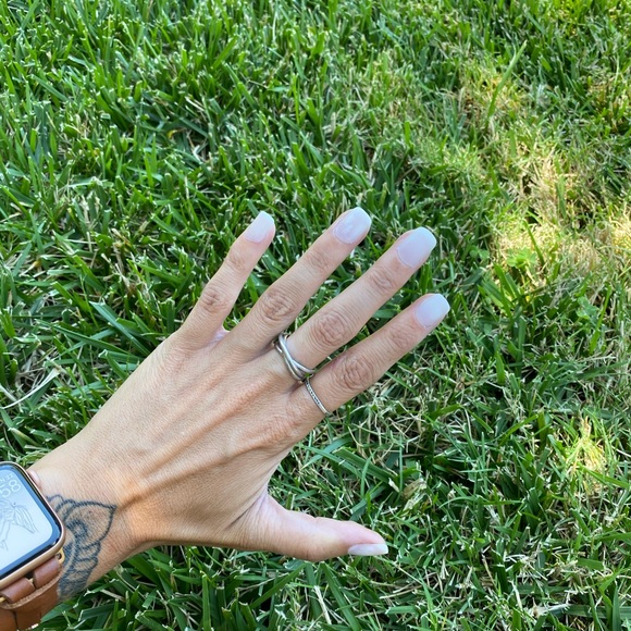 Intertwined Triple Band Silver Ring - Picture 5 of 8